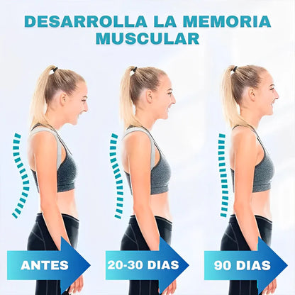 Corrector Postural Inteligente - UNISEX (ajustable a múltiples tamaños de cuerpos)