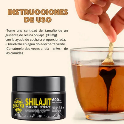 Shilajit 100% Puro del Himalaya