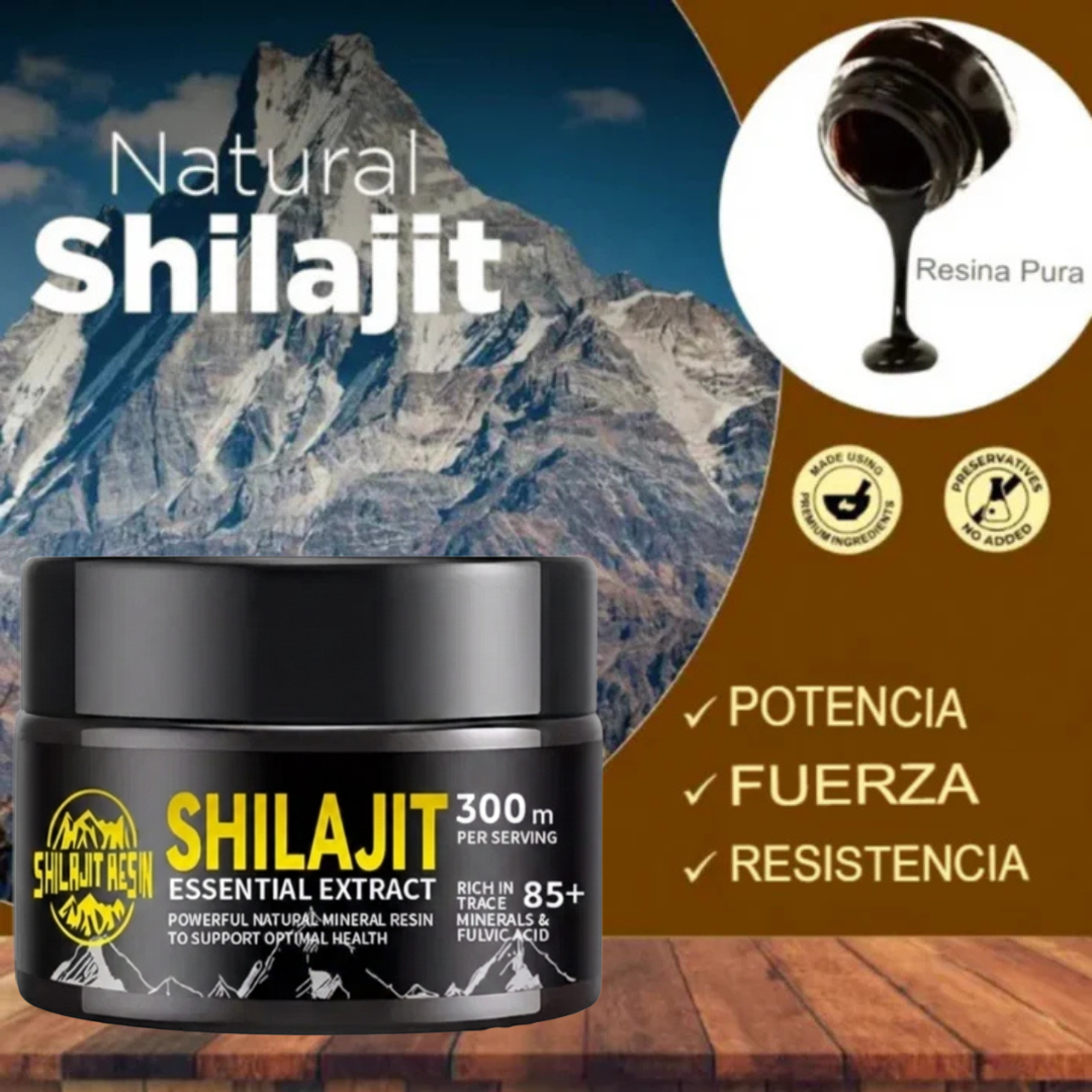 Shilajit 100% Puro del Himalaya