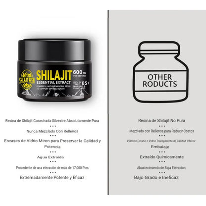 Shilajit 100% Puro del Himalaya