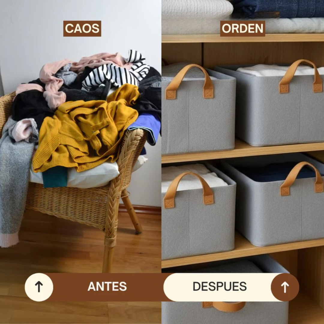 Organizadores de Ropa Plegables (Compra 1 y llévate 3)