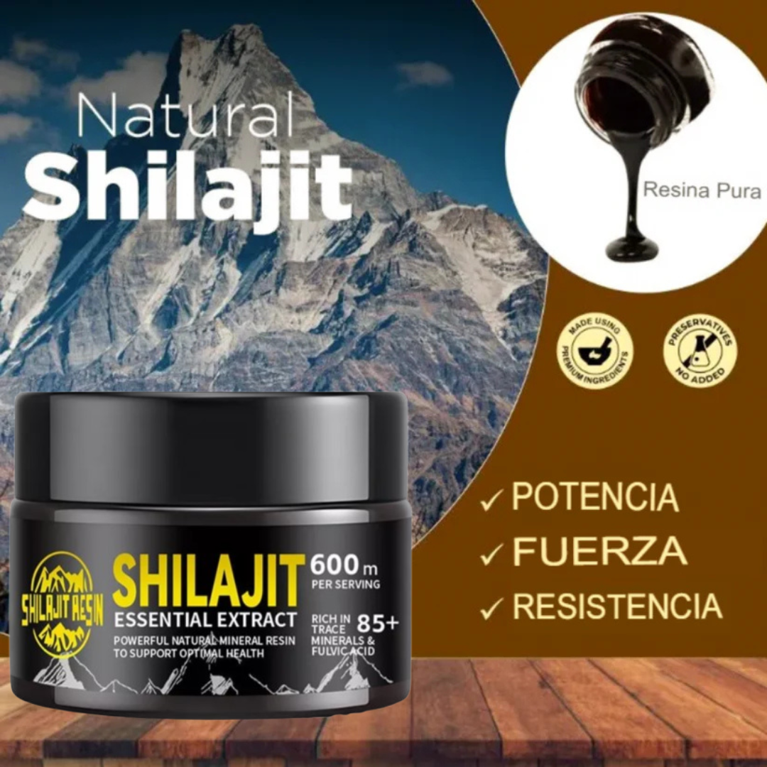 Shilajit 100% Puro del Himalaya