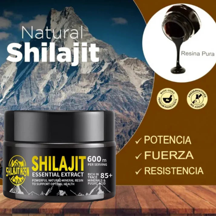 Shilajit 100% Puro del Himalaya
