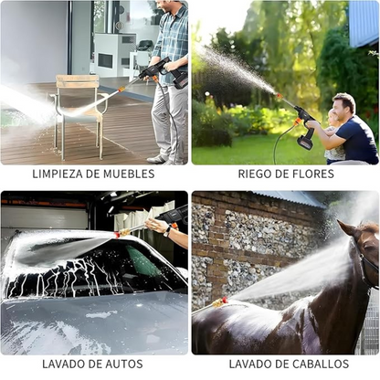 HIDROLAVADORA INALÁMBRICA DE ALTA PRESIÓN