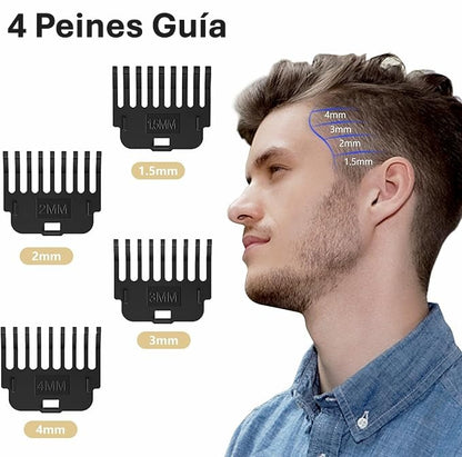 MÁQUINA DE AFEITAR RECARGABLE