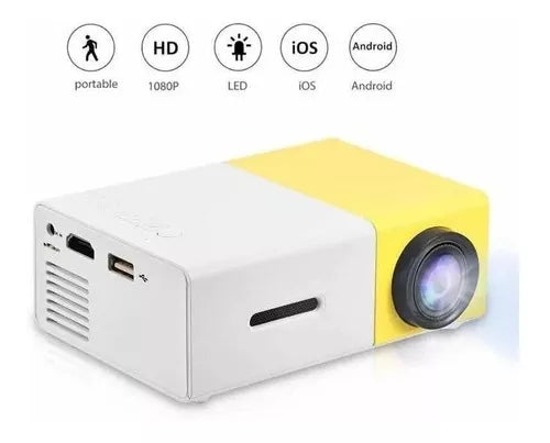 Proyector Portátil Led Hd 1080p