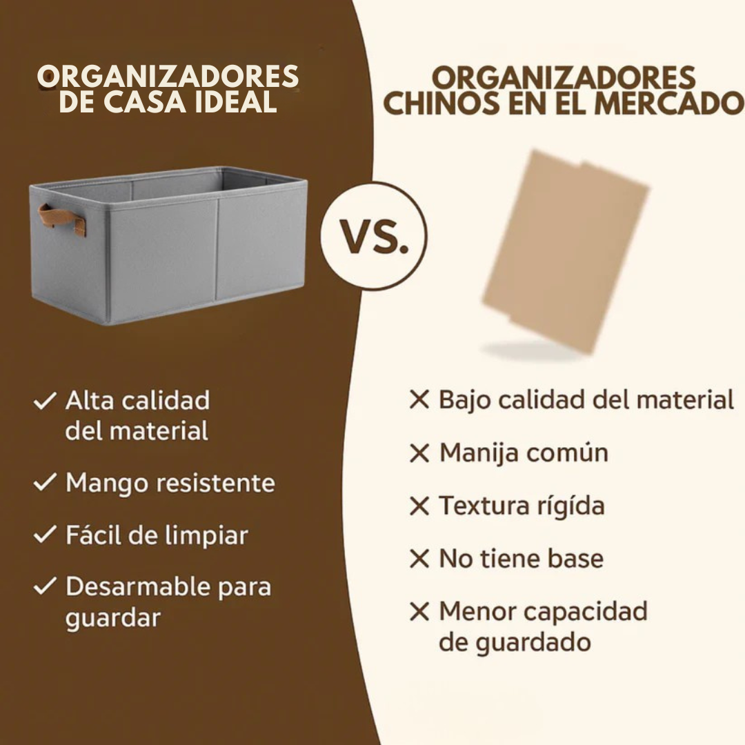 Organizadores de Ropa Plegables (Compra 1 y llévate 3)