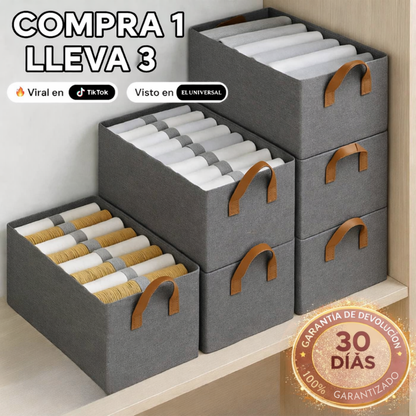 Organizadores de Ropa Plegables (Compra 1 y llévate 3)